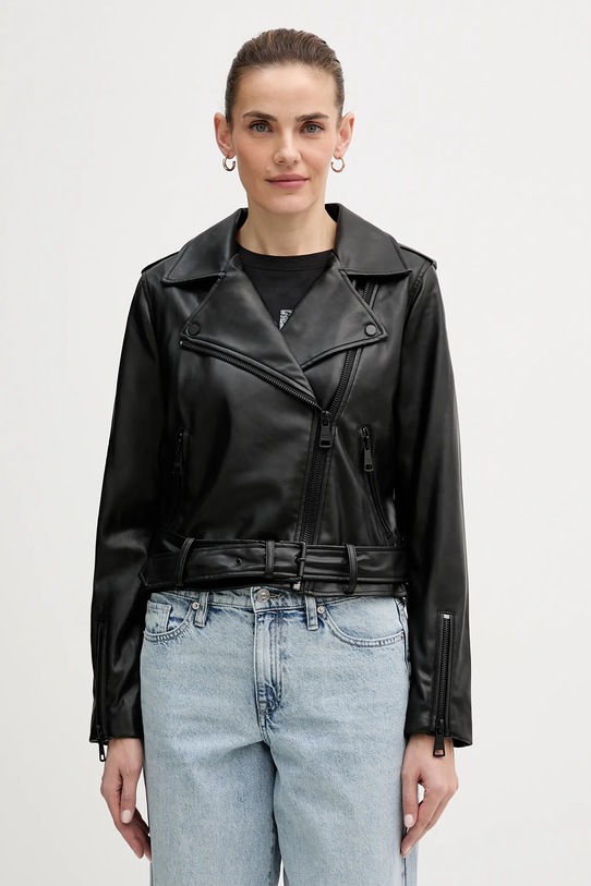 Dkny ramoneska nieocieplane czarny DJ4J6026