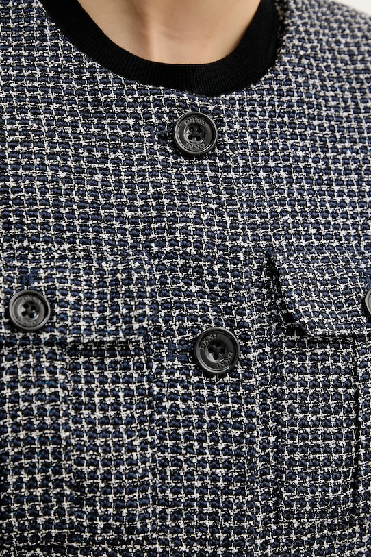 Dkny marynarka UK5JV347 granatowy