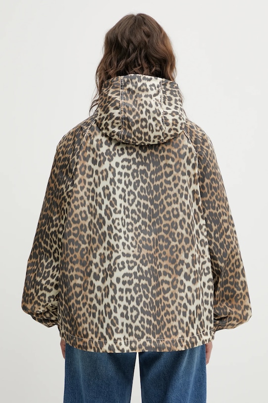 Odzież GANNI kurtka W0738 W0738 beżowy