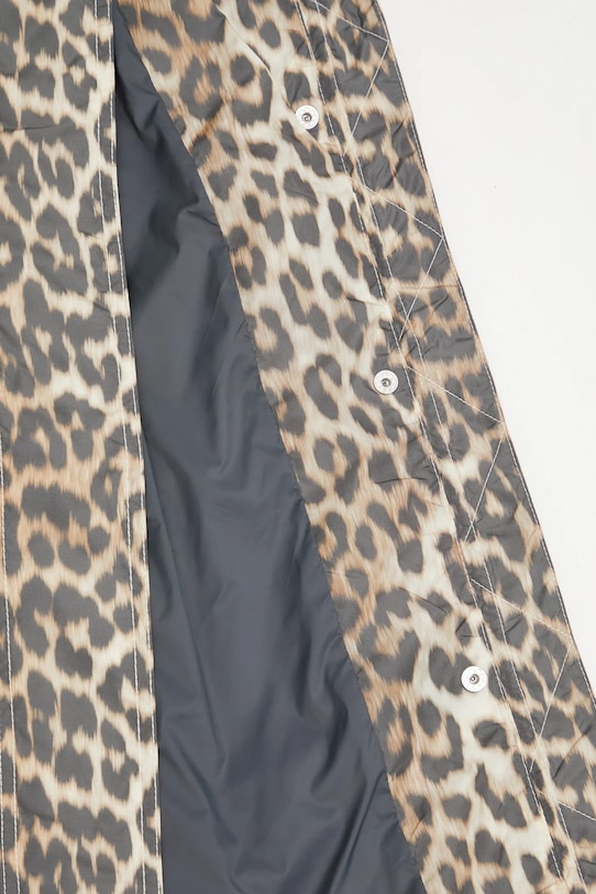 GANNI kurtka W0738 W0738 beżowy