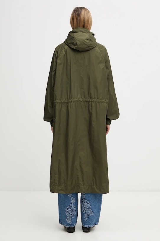 Odzież GANNI parka A1010049 zielony