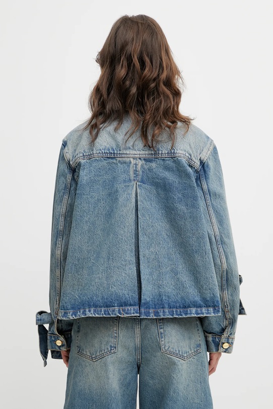 Odzież GANNI kurtka jeansowa A1010057 niebieski