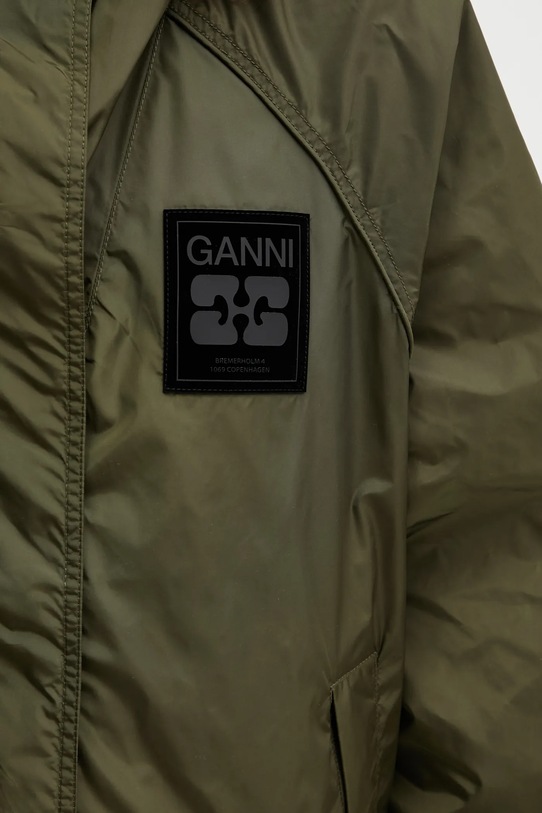 GANNI kurtka zielony W0737