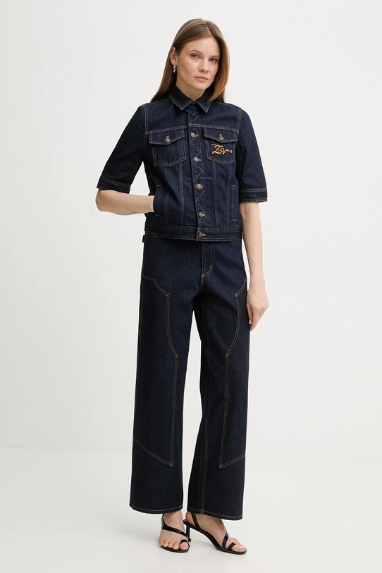 ZADIG&VOLTAIRE kurtka jeansowa WWOW01717 granatowy SS26