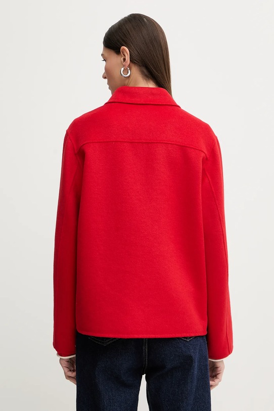 Odzież Marc O'Polo kurtka z domieszką wełny 600005170009 czerwony