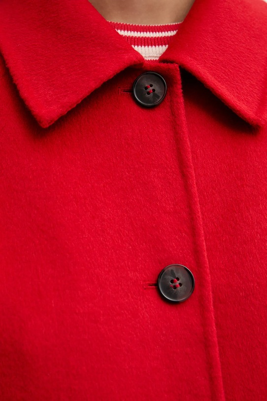 Marc O'Polo kurtka z domieszką wełny 600005170009 czerwony