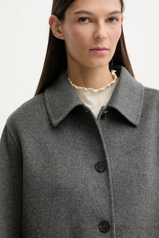 Marc O'Polo kurtka z dodatkiem wełny szary 600024370009