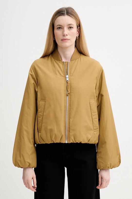 Marc O'Polo kurtka bez kaptura brązowy 5000007726