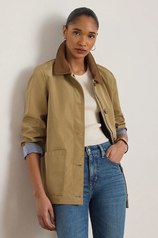 Lauren Ralph Lauren kurtka nieocieplane beżowy 297P10884