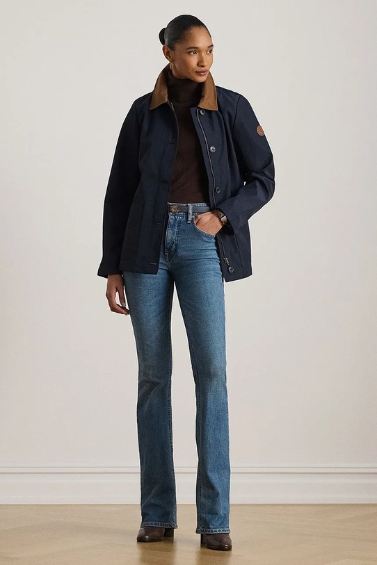 Odzież Lauren Ralph Lauren kurtka 297P10884 granatowy