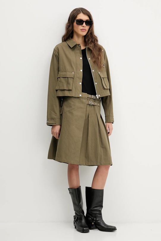 The Ragged Priest kurtka RPAW251031OW zielony SS26