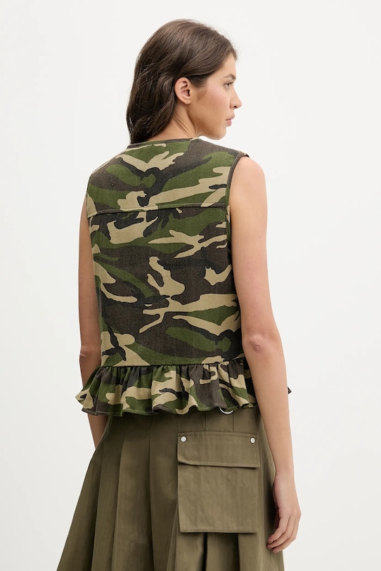 Oblečenie Vesta The Ragged Priest RPAW251036WV zelená