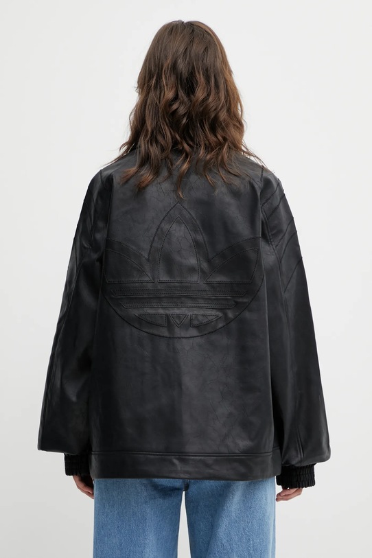 Odzież adidas Originals kurtka Pleather Jacket KD2431 czarny