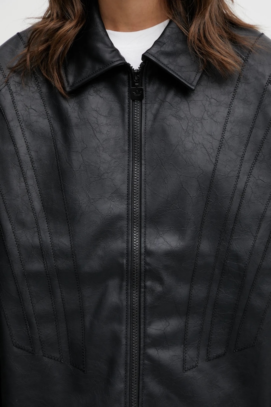 adidas Originals kurtka Pleather Jacket czarny KD2431