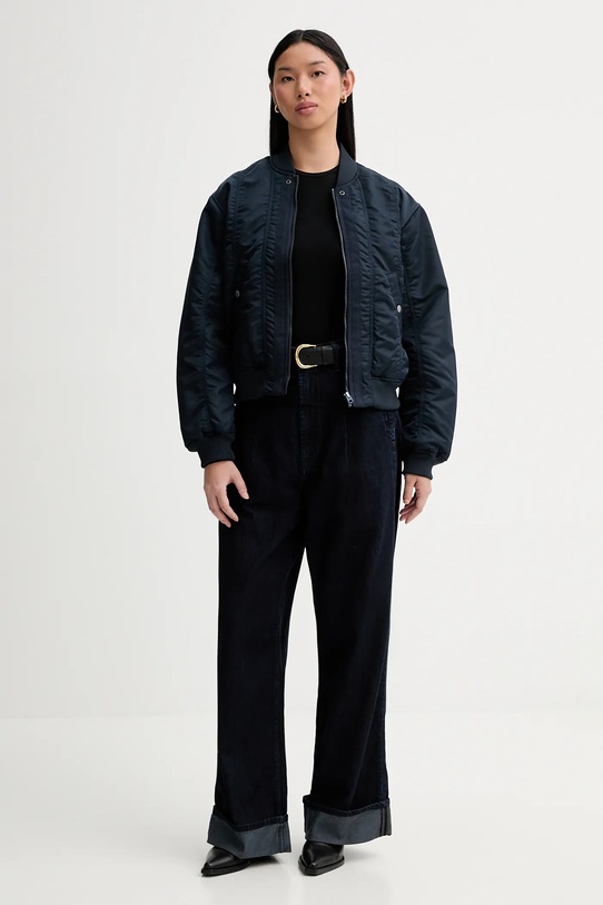 G-Star kurtka D27337.C143 granatowy SS26