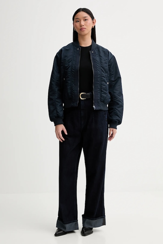 G-Star kurtka D27337.C143 granatowy SS26