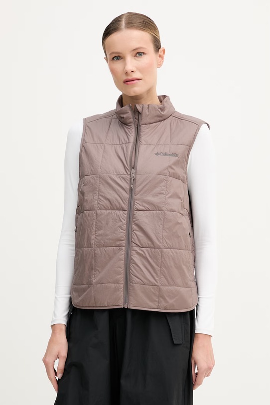 Columbia bezrękawnik Sienna Hill bez kaptura brązowy 2133801