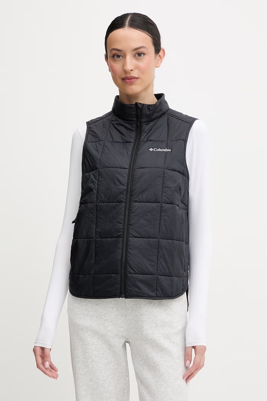 Columbia bezrękawnik Sienna Hill bez kaptura czarny 2133801