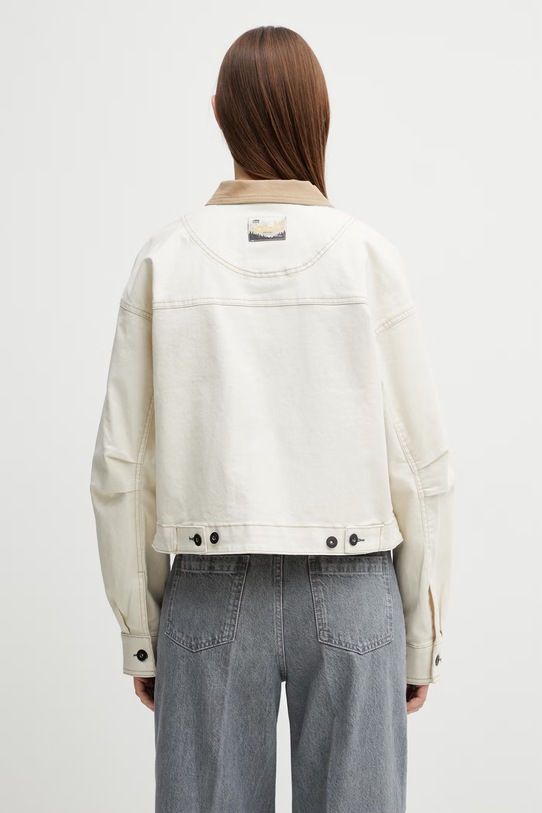 Odzież Columbia Acker Rock kurtka damska jeansowa 2156561 beżowy