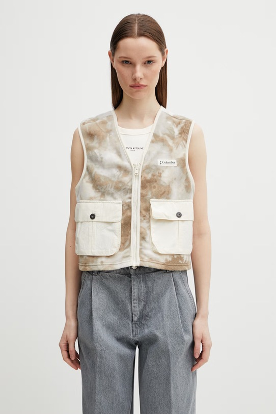 Columbia Acker Rock kurtka damska jeansowa beżowy 2156561