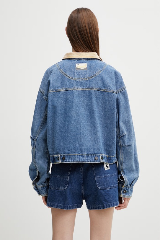 Odzież Columbia Acker Rock kurtka damska jeansowa 2156561 niebieski