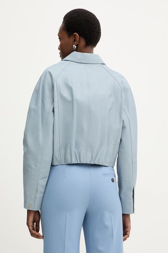 Abbigliamento Pinko giacca in pelle 106229.A31Y blu