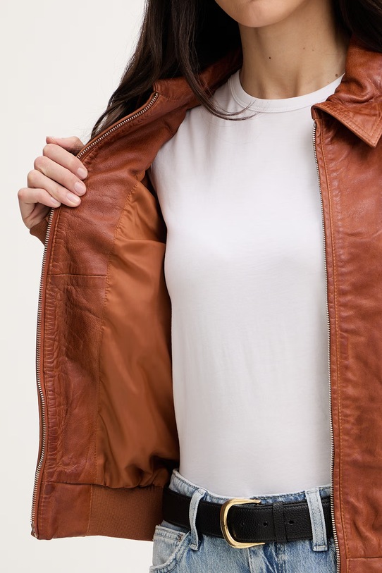 Pinko kurtka skórzana 106233.A31X