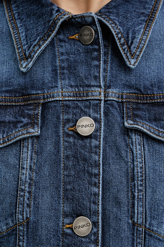 Pinko kurtka damska jeansowa 106388.A340 niebieski