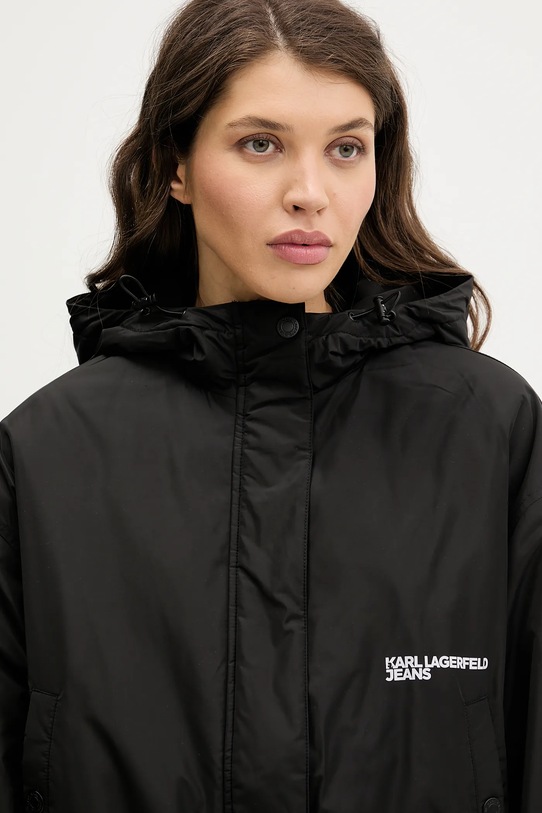 Karl Lagerfeld Jeans kurtka czarny B1W15023