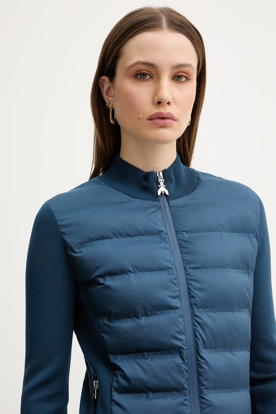 Patrizia Pepe kurtka z domieszką wełny niebieski 8O0219.A712