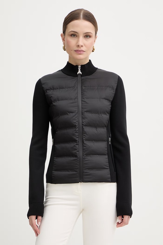 Patrizia Pepe kurtka z domieszką wełny pozostałe czarny 8O0219.A712