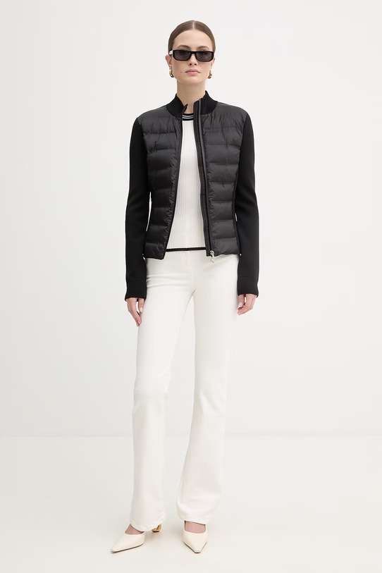 Patrizia Pepe kurtka z domieszką wełny 8O0219.A712 czarny SS26