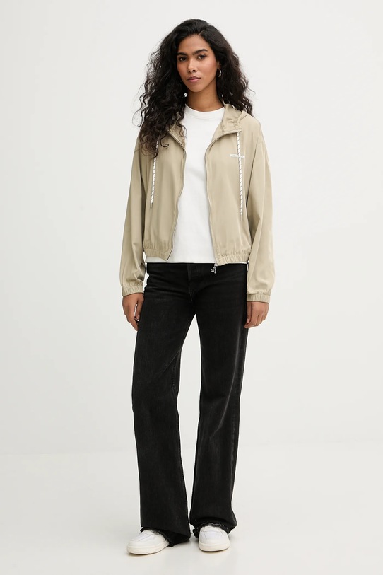 Bunda Patrizia Pepe 8O0231.A719 béžová SS26