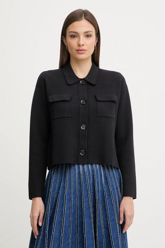 Pedro del Hierro kardigan pozostałe czarny 3513304