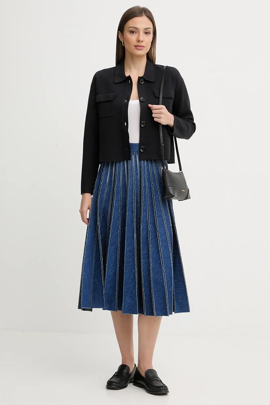 Pedro del Hierro kardigan 3513304 czarny SS26