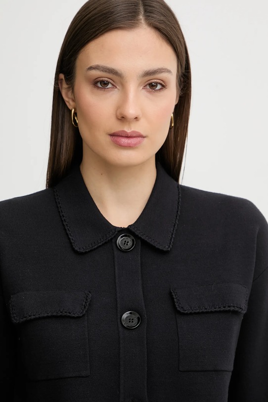 Pedro del Hierro kardigan czarny 3513304