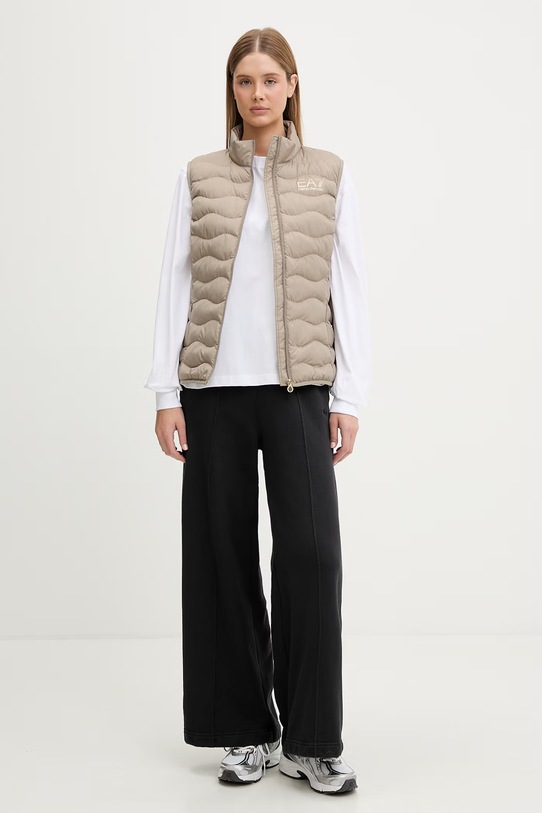 EA7 Emporio Armani безрукавка жіноча TNF8Z.8NTQ08 бежевий SS26