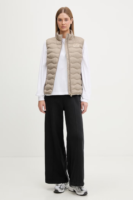 EA7 Emporio Armani безрукавка жіноча TNF8Z.8NTQ08 бежевий SS26