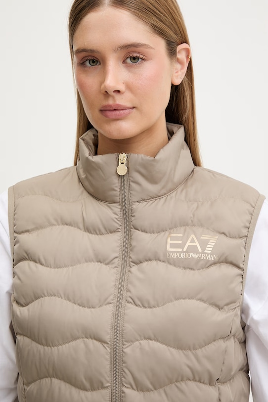 EA7 Emporio Armani безрукавка жіноча бежевий TNF8Z.8NTQ08
