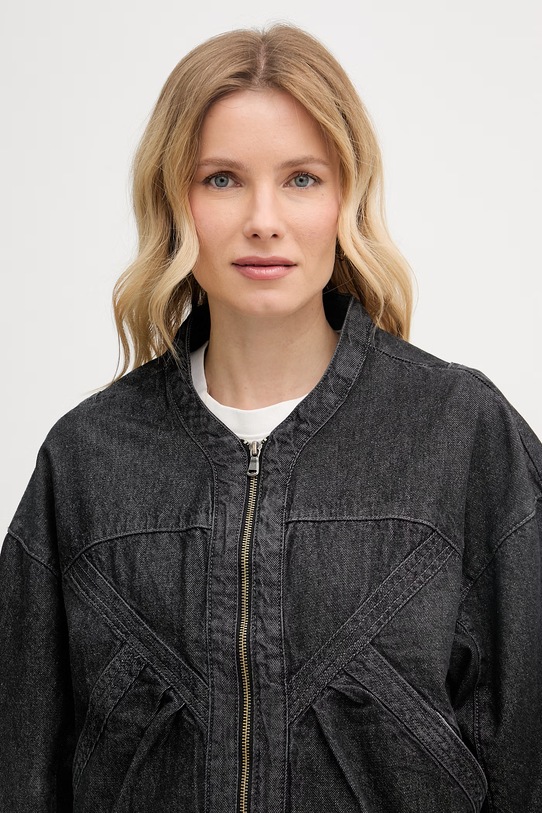 Hoss Intropia kurtka damska jeansowa czarny 5473147