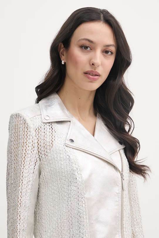 Joseph Ribkoff ramoneska damska srebrny 262902