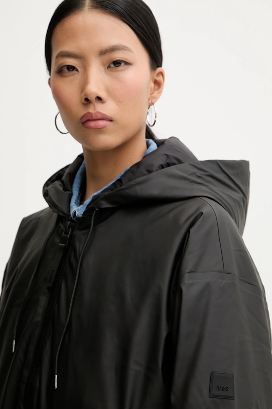 Rains kurtka 17290 Lohja Bomber Jacket W3T1 czarny 17290.01