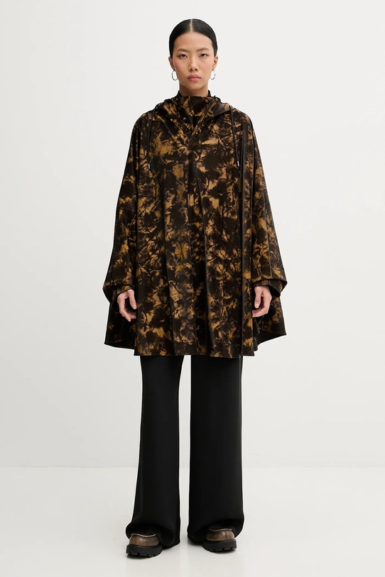 Rains poncho 18800 Cape W3 18800.152 brązowy SS26