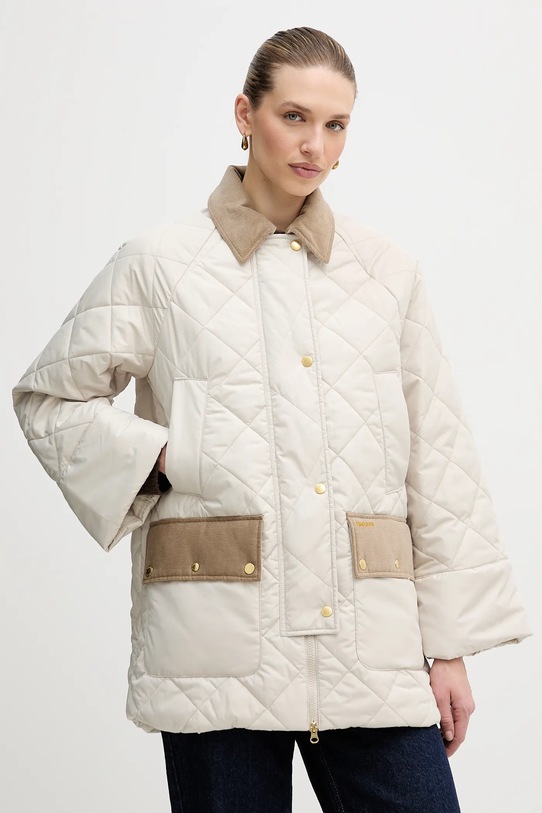 Barbour kurtka Aldburgh beżowy LQU1885