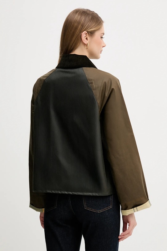 Odzież Barbour kurtka bawełniana Kearton LWX1518 zielony