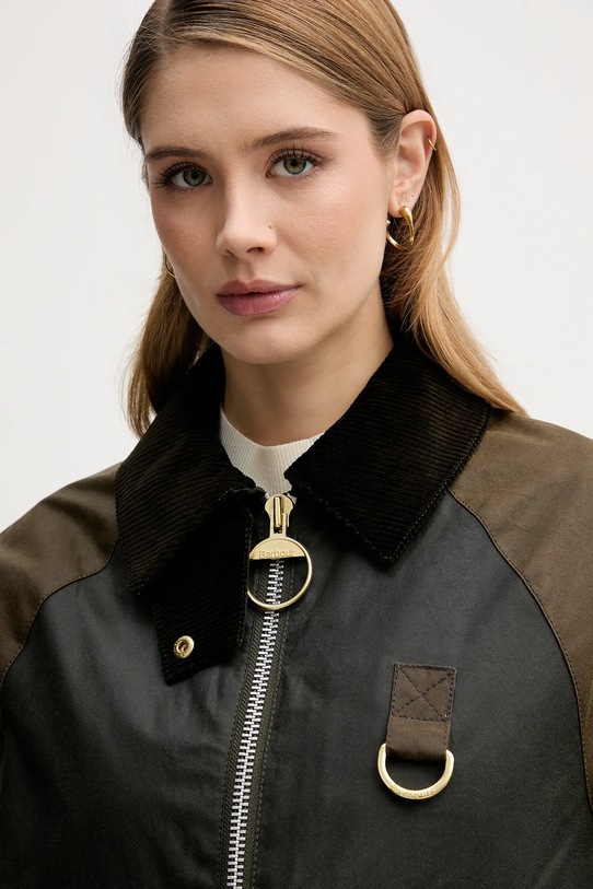 Barbour kurtka bawełniana Kearton zielony LWX1518