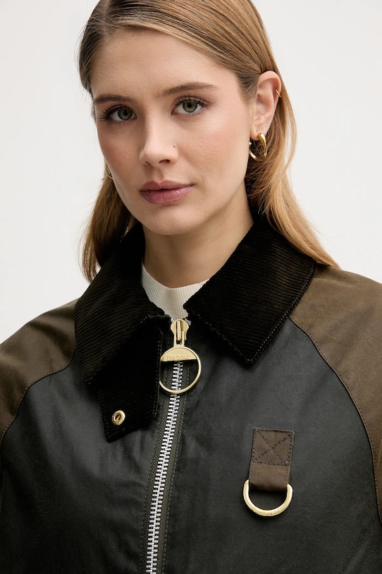 Barbour kurtka bawełniana Kearton zielony LWX1518