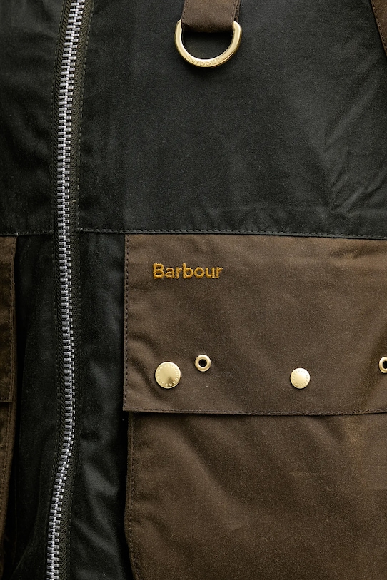 Barbour kurtka bawełniana Kearton LWX1518 zielony