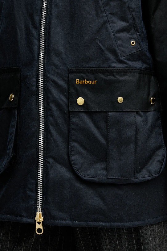 Barbour kurtka woskowana Kettlewell LWX1519 granatowy