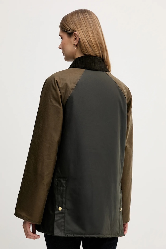 Odzież Barbour kurtka woskowana Kettlewell LWX1519 zielony